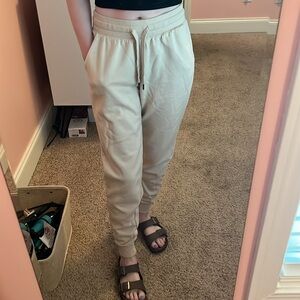 Old Navy Cream Track Pants